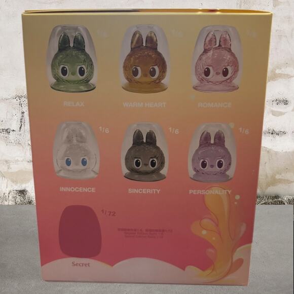 Pop Mart THE MONSTERS CHEERS ! SERIES-Double-walled Glass Blind Box NEW - Picture 5 of 6